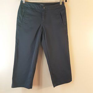 🌞 Lands' End Navy Cotton Capri Pants | Size 3